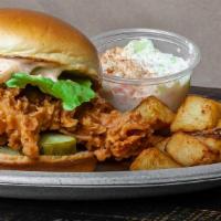 New!! Hot N Spicy Crispy Chicken Sandwich Combo · Golden Brown battered tender with our own Hot N Spicy mayo topped with crispy pickles. With ...