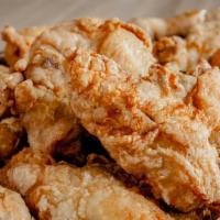 Chicken Tender (15 Pieces) · Available in BBQ, plain, or sweet chili’d.