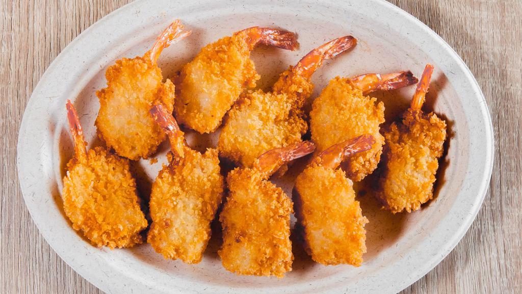 Shrimp Only · Nine breaded shrimp served with a cocktail sauce.