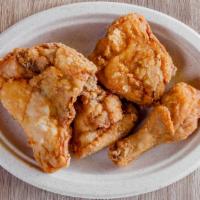 Chicken Only (4 Pieces) · Breast, wing, leg, thigh.