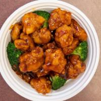 General Tso'S Chicken L左宗鸡 · Hot and spicy.