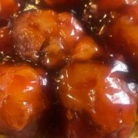 General Tso'S Chicken C左宗鸡 · Hot and spicy.