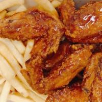 Chicken Wings With General Tso Sauce（左宗鸡翅） · 
