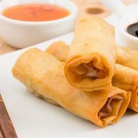 Spring Roll (1Pc) · (Vegetables) Cabbage and carrots