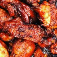 Wing Dings (8) · our wings are seasoned to perfection and deep fried offered with a dry rub (original), flour...