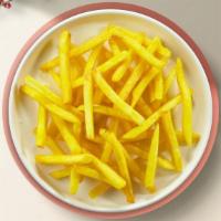 Freaky Fries · (Vegetarian) Idaho potato fries cooked until golden brown and garnished with salt.