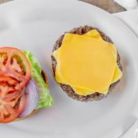Cheeseburger (½ Lb) · 1/2 lb. Black Angus Burger w/ lettuce, tomato, onion