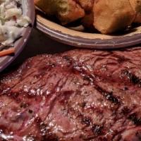 10 Oz Ribeye Steak · Choice of 10 or 20 ounces of one of the most flavorful cuts of beef. Served with two sides. ...