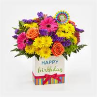 The Birthday Brights Bouquet  · Birthday Brights™ Bouquet is a true celebration of color and life to surprise and delight yo...