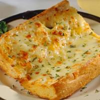 Garlic Bread With Cheese · garlic bread and topped with melted mozzarella.