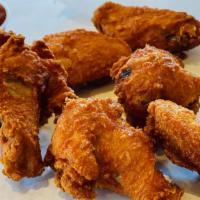 Crispy Chicken Wings(6Pc) · Served with your choice of dipping sauce
