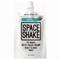 Space Shake - Vanilla Keto Shake · Our delicious vanilla flavor is organic, gluten-free, dairy-free, has no added sugar and are...