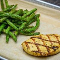 Ld Grilled Chicken · Marinated grilled chicken breast. Choice of side include only: french fries, mashed potatoes...