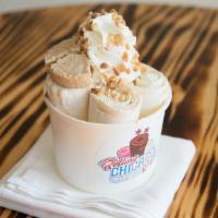 #1 Mazapan · Mazapan & Peanuts topped with Cream cream