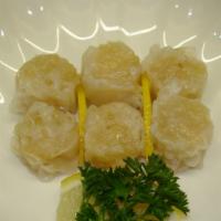 Shumai · Steamed crab dumpling.