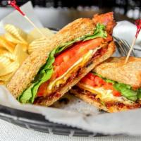 Classic Blt · Bacon, lettuce, tomato, and mayo served on multi-grain bread. Add fries, onion rings or load...