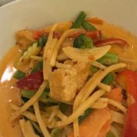 Yellow Curry · Your choice of meat with coconut milk and yellow curry paste, potatoes, yellow onion. Served...