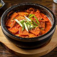Spam Kimchi Jjigae. · Spam & Kimchi stew.
