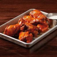 Wings · choose from traditional or boneless BBQ, buffalo or sweet chili glazed wings served with ran...