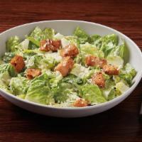 Caesar Salad With Salmon · fresh romaine, housemade croutons. & Parmesan cheese served with Caesar. dressing. with sear...