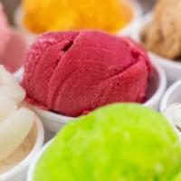 Any Flavor Ice Cream   · Choice your flavor. 
And size