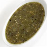 Salsa Verde Side · Add a side of house made salsa verde. NOTE: chips do not come with this order. (GF, DF, VE)