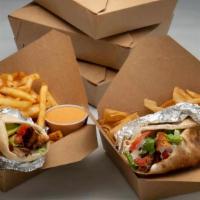 Lunch Box -Detroit Gyro Shawarma  · Pick your side and Enjoy!