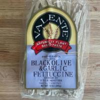 Black Olive & Garlic Fettuccine · 