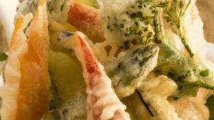 Vegetable Tempura Combo · 7 pieces vegetable tempura.