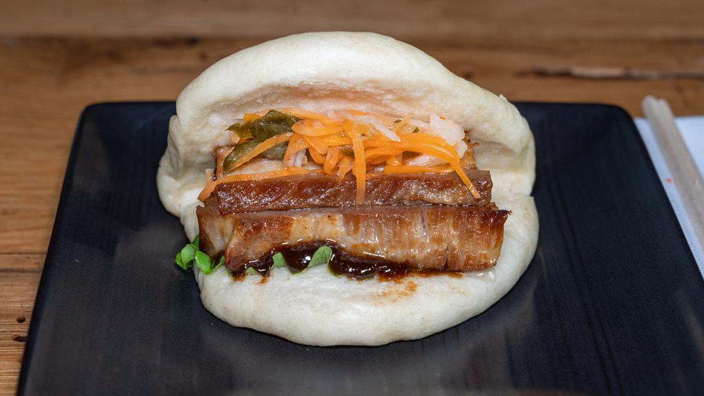 Pork Belly · With hoisin and house pickles.