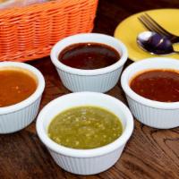 Side Of Hot Salsa · Choose from any of our homemade salsas. All made in-house in small batches.