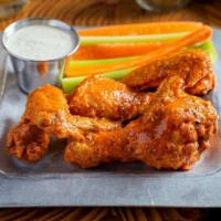 Dirty Bird · (GF) Two wings and two drumsticks tossed in BBQ, buffalo, or sweet chili sauce, or served na...