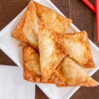 Fried Wontons · Stuffed with ground pork and onions. Served with our house sauce.