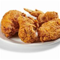 Fried Chicken, 4 Piece · Includes a breast, thigh, wing, and leg