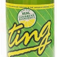 Ting · Orignal Jamaican Grapefruit Ting Soda.