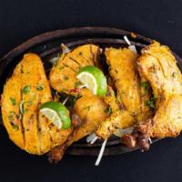 Tandoori Chicken · Chef selection. Whole chicken bird cut into four or eight pieces marinated in a house specia...
