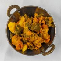 #80. Mixed Vegetables · Several vegetables cooked in Indian spices.