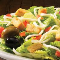 Original Tossed Salad · Mixed greens, shredded provolone, tomatoes, red onions, olives, croutons.