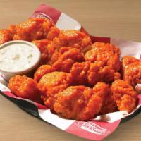 Boneless Wings · Tossed in your favorite wing sauce.