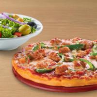 Small 2-Topping Pizza And Small Garden Salad · Create your own small 2-topping pizza and a small garden salad.