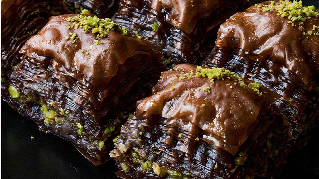 Chocolate Baklava · Inside has 9 pcs baklava
