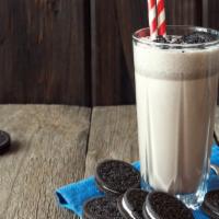 Cookies & Cream Milkshake · Sweet milkshake made with oreo cookies.