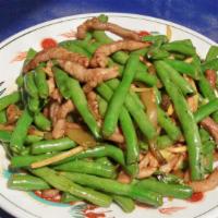 Pork With Green Beans · 