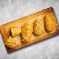 Just Jalapeno Poppers · 7 pieces of delicious stuffed jalapeno. Served with a side of ketchup.