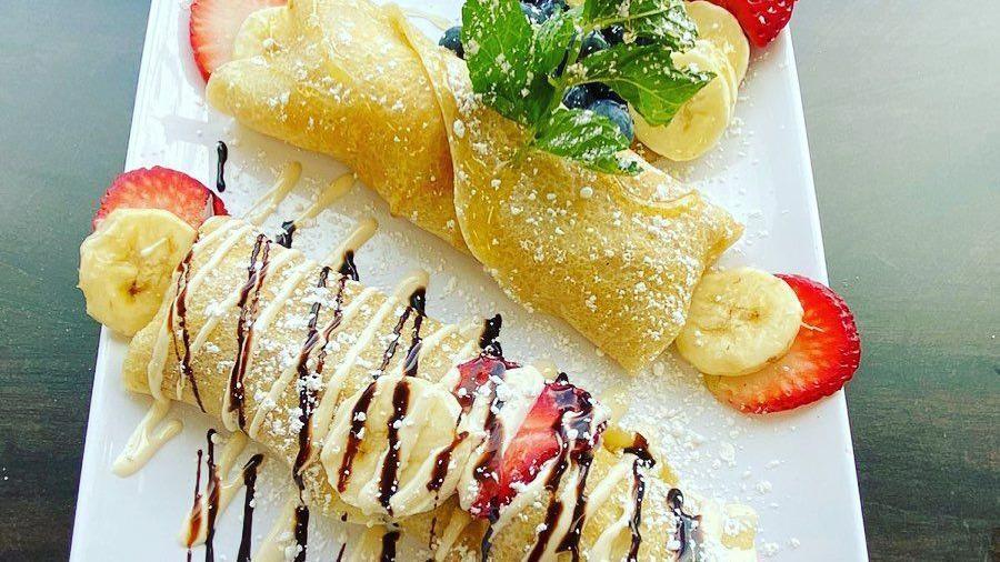 Nutella Crepe · Add strawberry, banana, pineapple, roasted nuts, and ice cream for an additional charge.