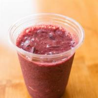 Mixed Berries · Strawberry, raspberry, blueberry, banana and honey.