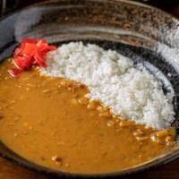 Curry Rice
 · Japanese premium white rice, ground pork curry sauce