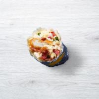 Breakfast Burrito · Cage Free scrambled eggs, hash brown, jack cheese, pico de gallo and filling of choice. Roll...