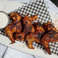 Jumbo Chicken Wings · Whole Wings Fried (For Smoked and Grilled an additional charge needed). B.B.Q., Buffalo, Hot...
