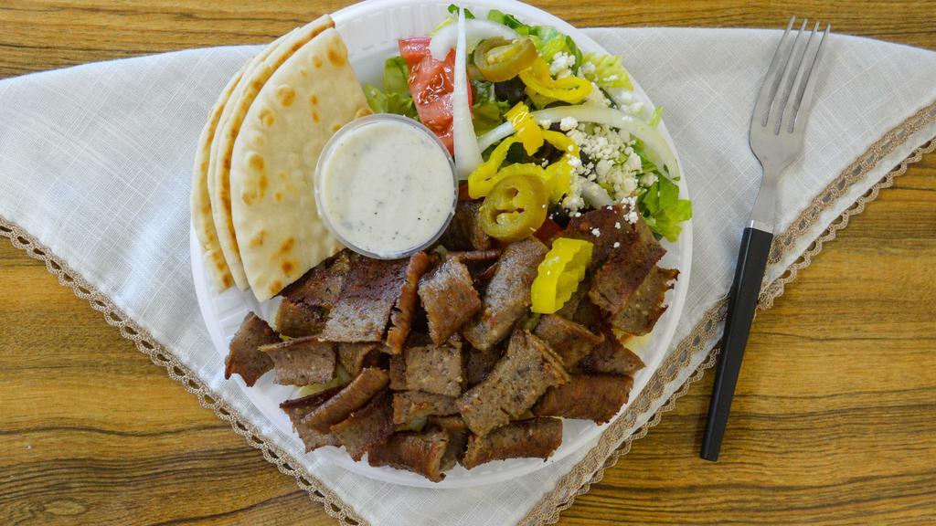 Gyro Plate · Comes  with fries.